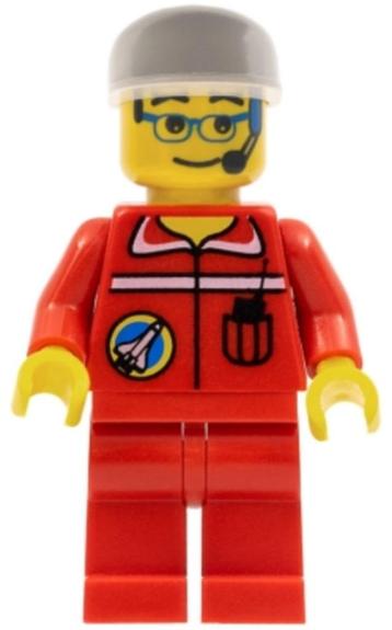 LEGO Minifig Poppetje Town Space Port spp008 beschikbaar voor biedingen