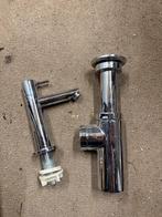 Toiletkraan - Wastafelkraan, Doe-het-zelf en Verbouw, Ophalen of Verzenden, Gebruikt, Chroom, Kraan