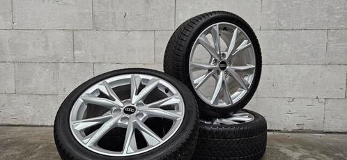 18" Audi A3 S3 8V 8Y 8P A4 B7 orig velgen winterbanden, Auto-onderdelen, Banden en Velgen, Banden en Velgen, Winterbanden, 18 inch