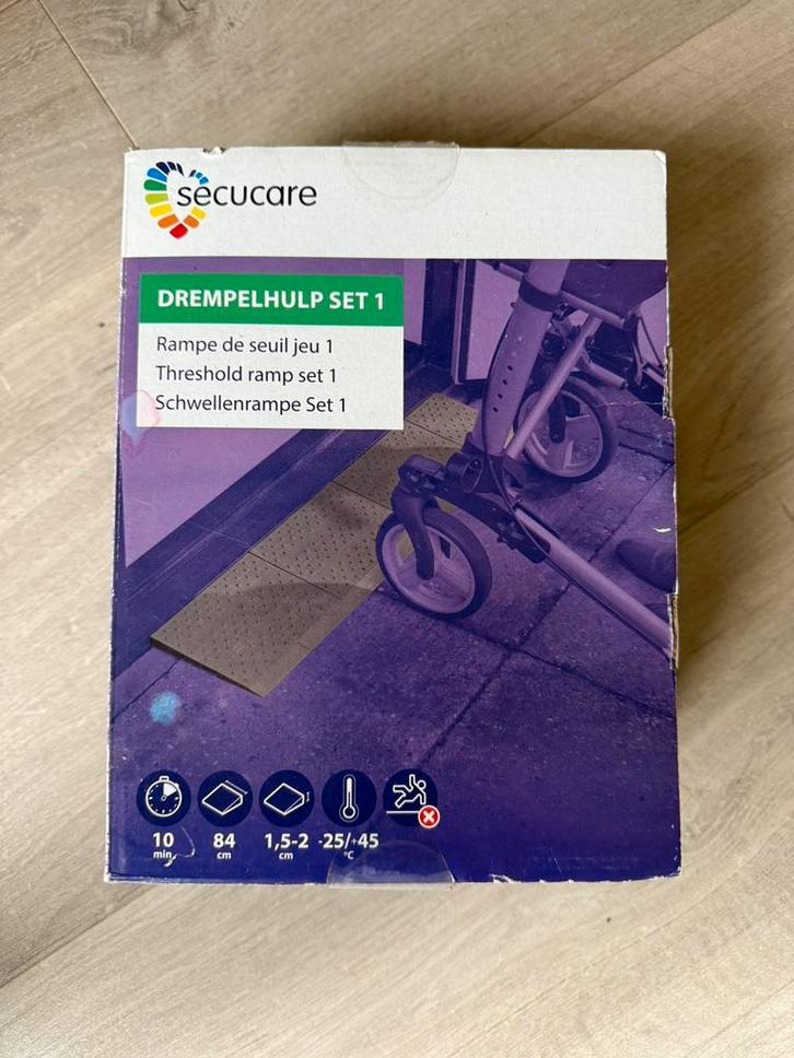 Secucare drempelhulp set 1, Diversen, Verpleegmiddelen, Zo goed als nieuw, Ophalen of Verzenden