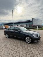 Mercedes-Benz C-Klasse 1.6 C180 Kompr. Sedan AUT 2013 Zwart, Auto's, Leder en Stof, Zwart, Bedrijf, Sedan