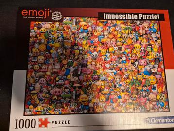 Clementon emoji Impossible Puzzel, 1000 Stukjes beschikbaar voor biedingen