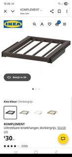 Nieuwe IKEA Komplement Broekhanger, Overige materialen, Nieuw, Minder dan 100 cm, 25 tot 50 cm