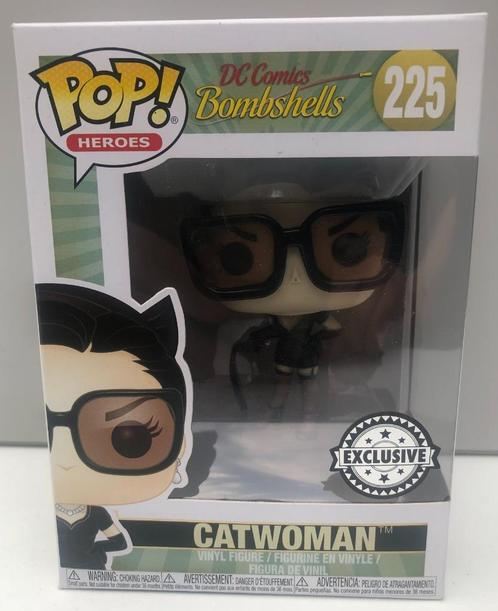 Funko Pop! DC Comics Bombshells - Catwoman (225), Verzamelen, Poppetjes en Figuurtjes, Zo goed als nieuw, Ophalen of Verzenden