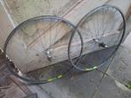 Wiel set voor racefiets (velgrem), Minder dan 10 versnellingen, Gebruikt, 26 inch, Staal