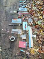 Allerlei metsel en voeg benodigheden, Ophalen, Gebruikt