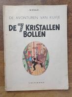 Kuifje De 7 kristallen bollen 1948 (geen kaft), Boeken, Gelezen, Ophalen of Verzenden, Eén stripboek, Hergé