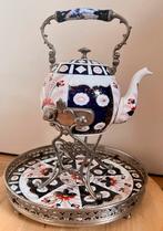 Helena Wolfsohn Imari chocoladeketel ca. 1870 met tray, Ophalen
