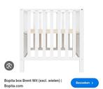 Witte Bopita Box - Gedemonteerd, Kinderen en Baby's, Boxen, Ophalen, Gebruikt, Vierkant, In hoogte verstelbaar