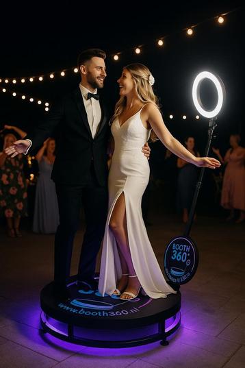 360 graden photobooth voor verjaardagen en Bruiloften beschikbaar voor biedingen