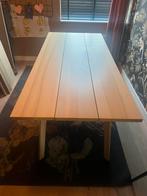 Mooie eettafel houtkleur, Huis en Inrichting, Tafels | Eettafels, Ophalen, 200 cm of meer, 50 tot 100 cm, Zo goed als nieuw