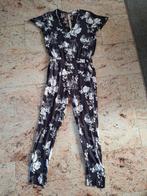 Rosemunde zwart met bloemen jumpsuit 42, Kleding | Dames, Verzenden, Zwart, Maat 42/44 (L), Rosemunde