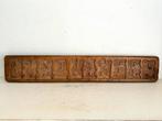 Antieke horizontale koekplank speculaasplank 61 cm, Ophalen