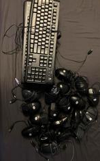 Partij Toetsenborden & Muizen - Logitech/Microsoft, Computers en Software, Toetsenborden, Gebruikt, Toetsenbord en muis-set, Logitech