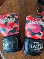 legend bokshandschoenen en scheenbeschermers bokszak, Sport en Fitness, Vechtsporten en Zelfverdediging, Ophalen of Verzenden