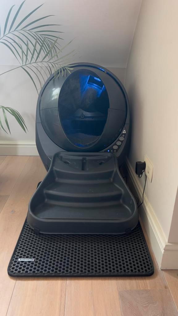 Litter-Robot 3 – mét trapje, Dieren en Toebehoren, Kattenbakken, Zo goed als nieuw, Ophalen