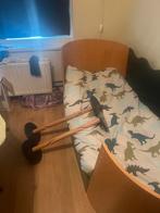 Uniek peuterbed, Kinderen en Baby's, Kinderkamer | Bedden, Gebruikt, 70 tot 85 cm, Matras, 140 tot 160 cm