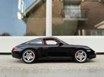 1:18 Porsche 911 997 Targa 4S zwart 2007 Norev *SCHADE*, Hobby en Vrije tijd, Modelauto's | 1:18, Gebruikt, Auto, Norev, Norev