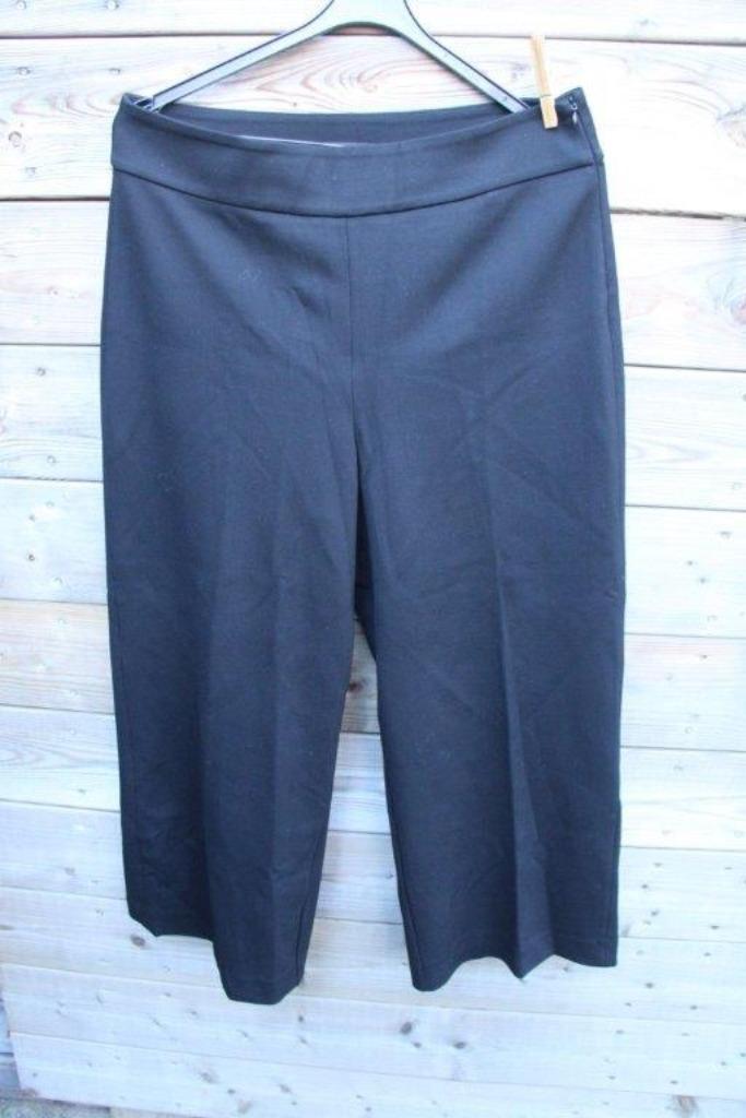 Broek zwart Opus mt 40 Misha Vaste prijs, Kleding | Dames, Broeken en Pantalons, Zo goed als nieuw, Maat 38/40 (M), Zwart, Lang