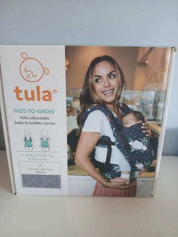 Tula free to grow draagzak blauw beschikbaar voor biedingen