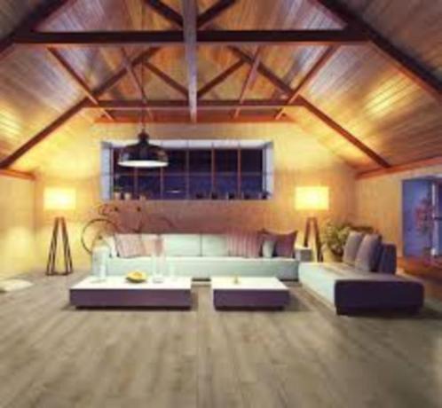 Kronotex Zomer Eik Naturel 3903, Huis en Inrichting, Stoffering | Vloerbedekking, Nieuw, Laminaat, Bruin, Overige kleuren, 75 m² of meer