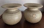 2 Brutalist vest Gouda Holland keramische vazen, Antiek en Kunst, Antiek | Keramiek en Aardewerk, Ophalen of Verzenden