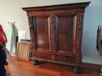 Antieke neorenaissance kast 19e eeuw – rijk gesneden eiken, Ophalen