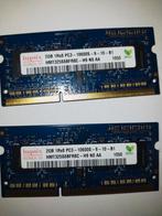 hynix 2x 2gb laptop ddr2 ram, Ophalen of Verzenden, Zo goed als nieuw, DDR2, Laptop