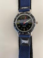 Sport Horloge Analoog  Scene Jongens/Heren met batterijtje, Ophalen of Verzenden, Zo goed als nieuw, Blauw, Jongen of Meisje