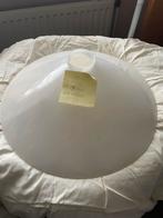 Glazen Lampenkappen - 3 stuks, 1 rond, Huis en Inrichting, Lampen | Lampenkappen, Gebruikt, Wit, Rond, Ophalen of Verzenden