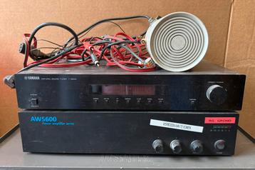 100v audiosysteem met yamaha tuner beschikbaar voor biedingen