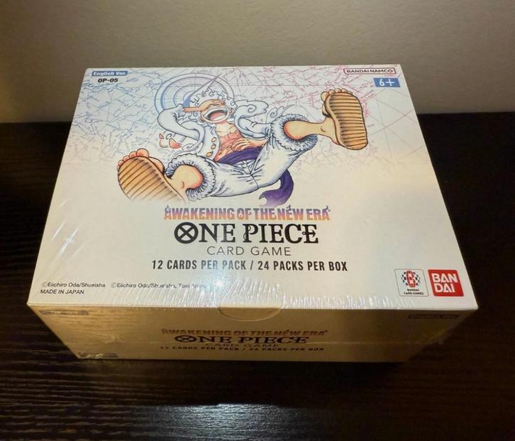 One Piece - Awakening of the new era boosterbox OP-05 nieuw, Hobby en Vrije tijd, Verzamelkaartspellen | Overige, Nieuw, Boosterbox
