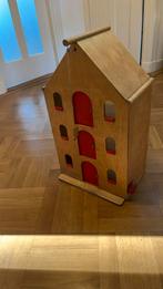Houten speelhuis pakhuis, Kinderen en Baby's, Speelgoed | Houten speelgoed, Ophalen of Verzenden, Gebruikt, Overige typen