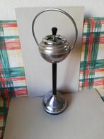 Vintage chromen staande asbak., Ophalen of Verzenden