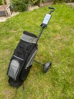 Golftrolley St. George + Golftas Nord Star, Ophalen, Gebruikt, Golfkar, Overige merken