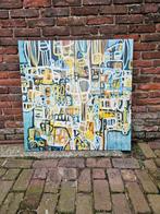 Modern abstract schilderij, Ophalen