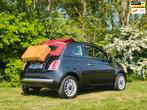 Fiat 500 C 0.9 TwinAir Lounge Navigatie - Spotify - Airco, 86 pk, Gebruikt, Cabriolet, Leder en Stof