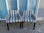 Twee leuke fauteuils, Huis en Inrichting, Fauteuils, Gebruikt, Minder dan 75 cm, Ophalen of Verzenden, Stof