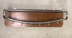 Vintage kapstok hout - chroom, Antiek en Kunst, Curiosa en Brocante, Ophalen