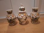 Mooie antieke porseleinen vazen set, Ophalen of Verzenden