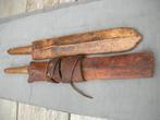2 oude dolken leer., Verzenden, Overige soorten, Overige gebieden, Mes of Dolk