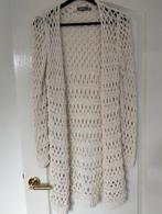 Geisha Open Gebreid Vest - Maat M, Maat 38/40 (M), Geisha, Beige, Ophalen of Verzenden