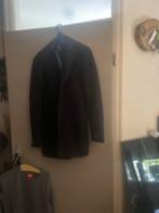 Zwarte Heren Jas Maat S, Blauw, Ophalen of Verzenden, Maat 46 (S) of kleiner, Suitable