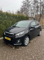 Peugeot 108 1.0 E-vti 72pk 5D 2019 Zwart, Auto's, Voorwielaandrijving, 4 stoelen, Zwart, Origineel Nederlands