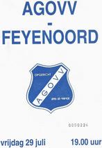 Programma 94-95 AGOVV - Feyenoord, Verzenden, Zo goed als nieuw, Feyenoord, Boek of Tijdschrift