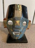 Mooi beeldje dodenmasker Maya Azteken schelp, Antiek en Kunst, Ophalen of Verzenden