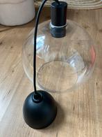 Hanglamp handgeblazen (ikea) met pendel, Ophalen, Zo goed als nieuw, Glas, Minder dan 50 cm