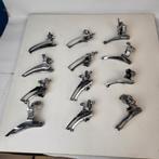 Shimano 5 6 7 speed voorderailleur dubbel triple 105 600, Fietsen en Brommers, Fietsonderdelen, Gebruikt, Shimano, Racefiets, Ophalen of Verzenden