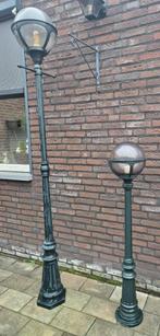 Buitenlamp op voet, Tuin en Terras, Buitenverlichting, Overige materialen, Gebruikt, Overige typen, Ophalen of Verzenden
