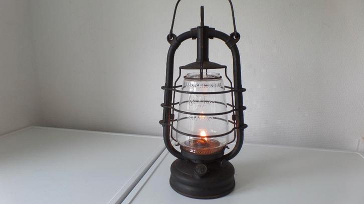 Petroleumlamp, FEUERHAND, Model 201 (2)-(#8777), Antiek en Kunst, Antiek | Lampen, Ophalen of Verzenden